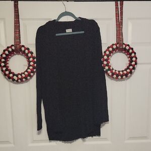 Black Long Sleeve Cardigan.  Size 1x